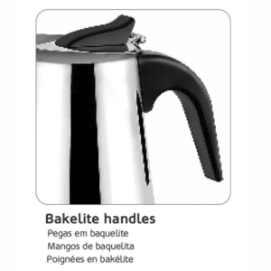HAEGER CAFETERA ITALIANA  6 CUPS