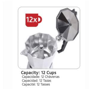 HAEGER CAFETERA ITALIANA 12 CUPS