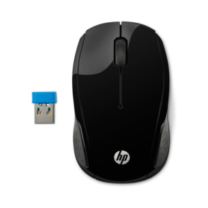 HP 200 BLACK WIRELESS MOUSE