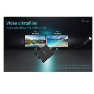 ADAPT HDMI A USBA+USBC 4K