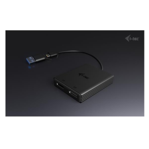 ADAPT DISPLAYPORT A USBA+USBC 4K