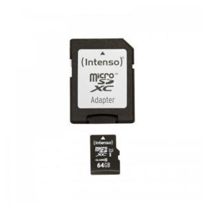 64GB MICROSD UHS-I CLASS 10 + ADP