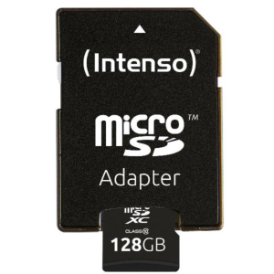 128GB MICROSD CLASS 10 + ADP
