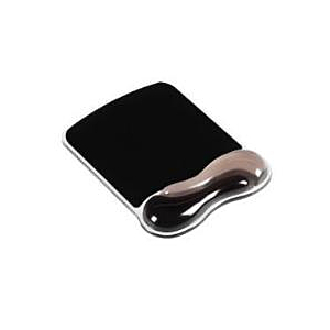ALFOMBRILLA RATON GEL NEGRO