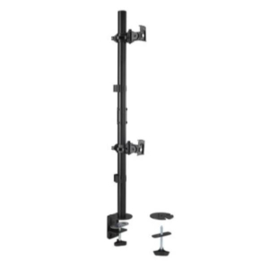 BRAZO VERTICAL PARA 2 MONITORES