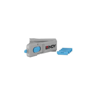 DISPLAYPORT PORT LOCKS, BLUE,