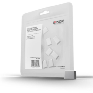 USB TYPC PORT BLOCKERS,WHITE,10PCS