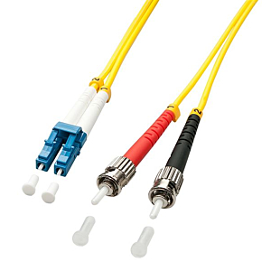 FIBRE OPTIC CABLE LC/ST OS2 2M