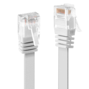 3M CAT.6 U/UTP FLAT CABLE, WHITE