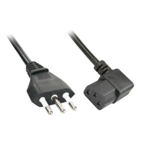 2M IT TO C13 (ANGLED) MAINS CABLE