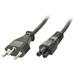 2M SWISS MAINS PLUG TO IEC C5