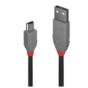 0,2M USB 2.0 TYPE A TO MINI-B CABLE