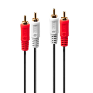 AUDIO CABLE 2XPHONO STEREO /1M