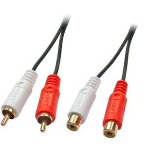 AUDIO EXTENS.2XPHONO STEREO 2M