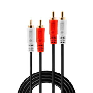 AUDIO CABLE 2XPHONO STEREO/5M