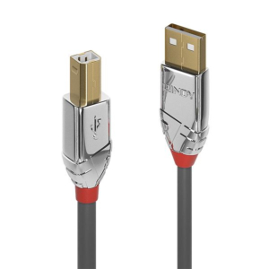 5M USB 2.0 TYPE A TO B CABLE  CROMO