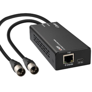 2CH DANTE® TO XLR AUDIO DECODER