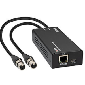 2CH XLR AUDIO TO DANTE® ENCODER