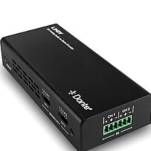 2CH ANALOG AUDIO TO DANTE® ENCODER