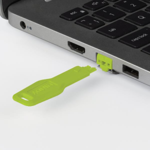 RJ45 PORT BLOCKER KEY, GREEN