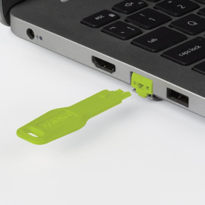 RJ45 PORT LOCKS GREEN 20PCS.