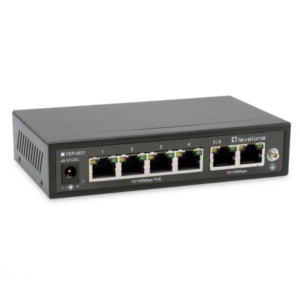 6-PORT FAST ETHERNET, 4-PORT POE, 8