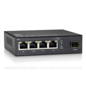 5-PORT GIGABIT SWITCH, 1 X SFP