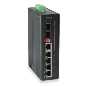 6-PORT GIGABIT POE INDUSTRIAL SWITC