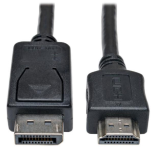 DISPLAYPORT TO HDMI ADAPTER CABLE (