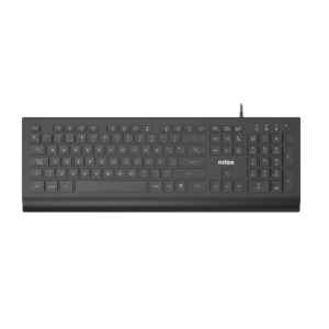 TECLADO CON CABLE, NEGRO, ESPAÑOL
