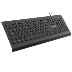 TECLADO CON CABLE, NEGRO, ESPAÑOL