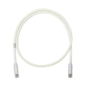 PATCH U/UTP CAT.6 24 AWG WHITE 1M