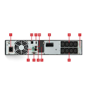 SAI SALICRU 1500VA RT3 TORRE RACK