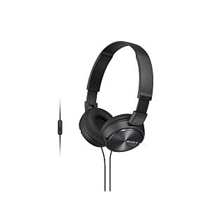 CASCO DIADEMA JACK MIC ZX310 NEGRO