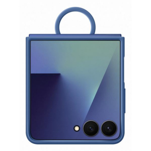 FUNDA SILICONA AZUL GALAXY Z FLIP7