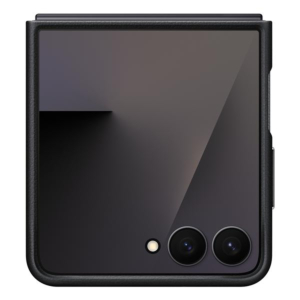FUNDA CUERO NEGRA GALAXY Z FLIP7