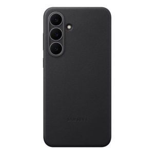 FUNDA CUERO NEGRA S25 FE