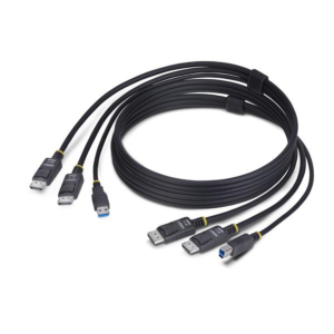 CABLE KVM DP DOBLE/USB 1,8M