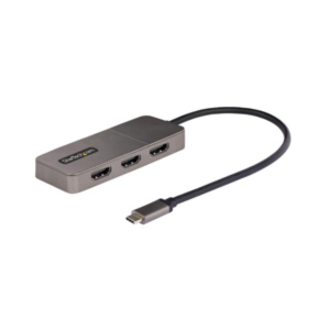 HUB MST USB-C 3 PUERTOS HDMI