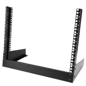 RACK 8U DE 2 COLUMNAS ABIERTO