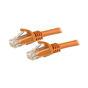 CABLE 1M NARANJA CAT6 SNAGLESS