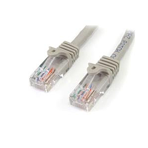 CABLE 15M SNAGLESS CAT5E GRIS