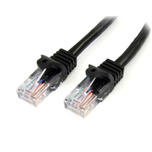 CABLE 5M DE RED SNAGLESS NEGRO