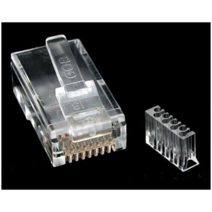 PAQUETE 50 CONECTOR  RJ45 CAT6