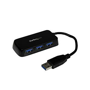 HUB USB 3.0 4 PUERTOS NEGRO