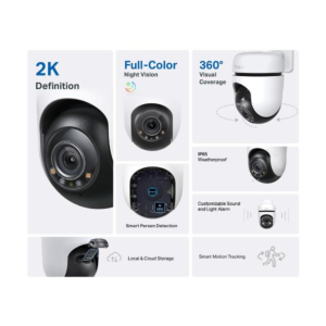 OUTDOOR PAN/TILT SECURITY WIFI CAM