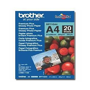 PAPEL GLOSSY A4 260G/M2 20H BROTHER