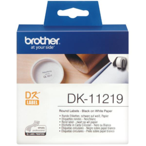 ETIQUETAS CIRCULARES 12MM BROTHER