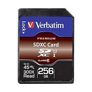 VERBATIM PREMIUM SDXC C10/U1 256GB