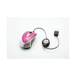 RATON OPTICO GO MINI TRAVEL ROSA